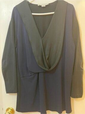Stella McCartney Black and Blue Top Size 44
